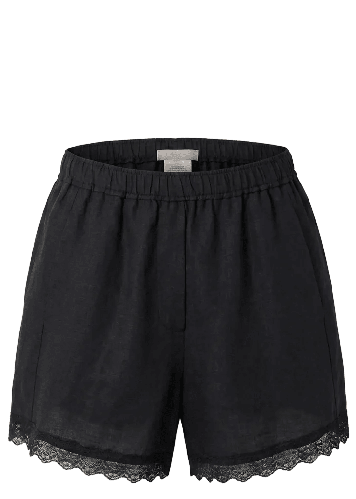 GANNI | Lace Hem Shorts | Pants