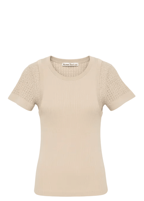 ACNE STUDIOS | Layered Knit Top | Tops