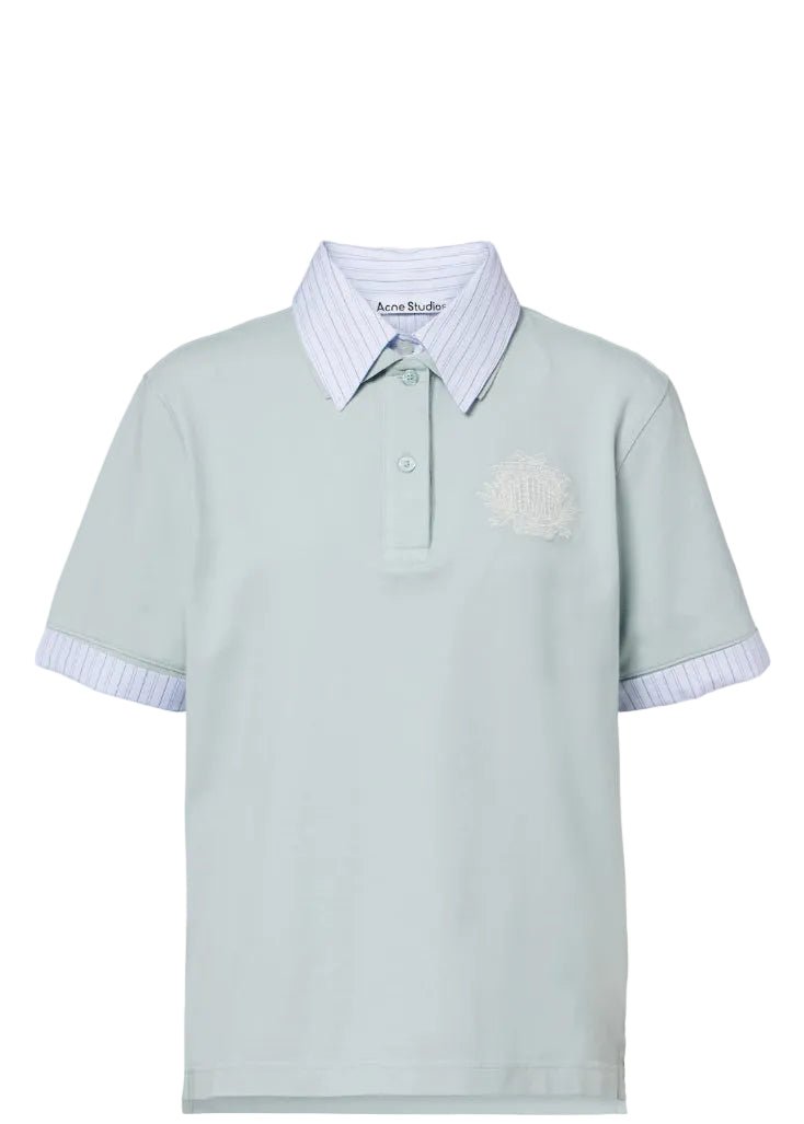 ACNE STUDIOS | Layered Polo Shirt With Logo | Tops
