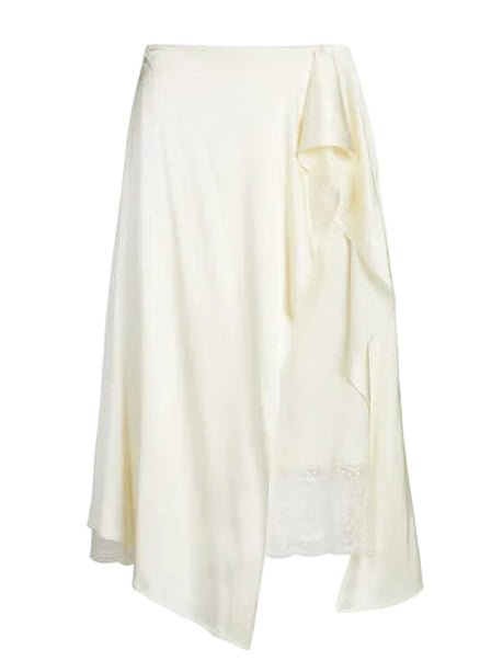 ACNE STUDIOS | Layered Satin Skirt | Skirts