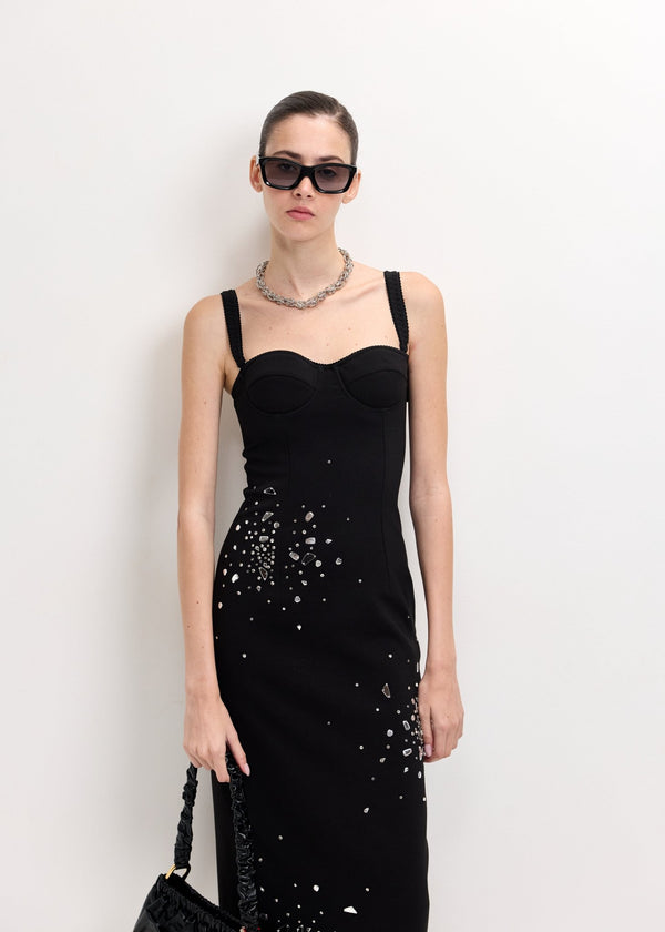 DES PHEMMES | Long Bustier Dress | Dresses