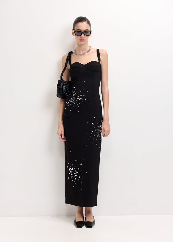 DES PHEMMES | Long Bustier Dress | Dresses