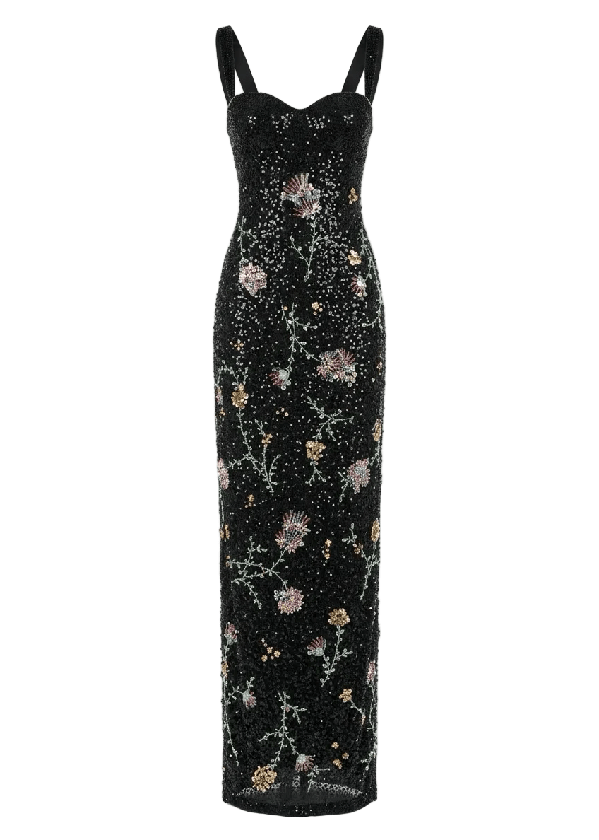 DES PHEMMES | Long Bustier Dress | Dresses