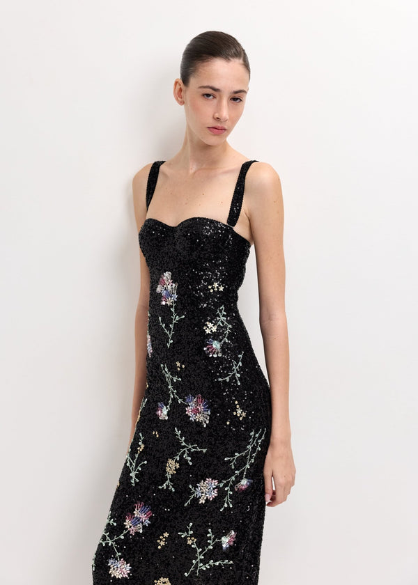 DES PHEMMES | Long Bustier Dress | Dresses
