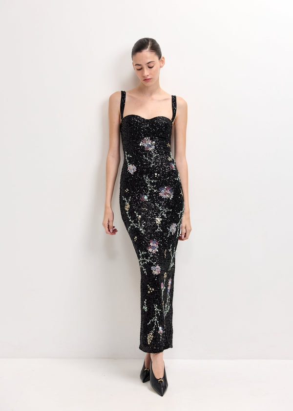DES PHEMMES | Long Bustier Dress | Dresses