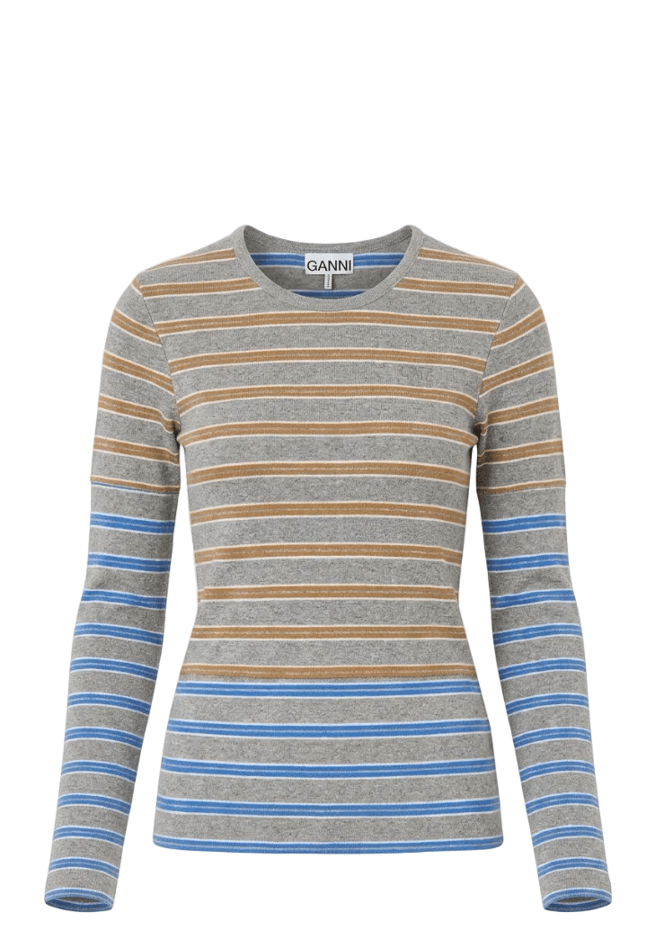 GANNI | Long Sleeve Double Layer | Tops