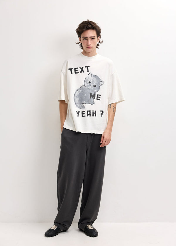 JOSHUA SANDERS | Magda Text Me T-Shirt | T-Shirts