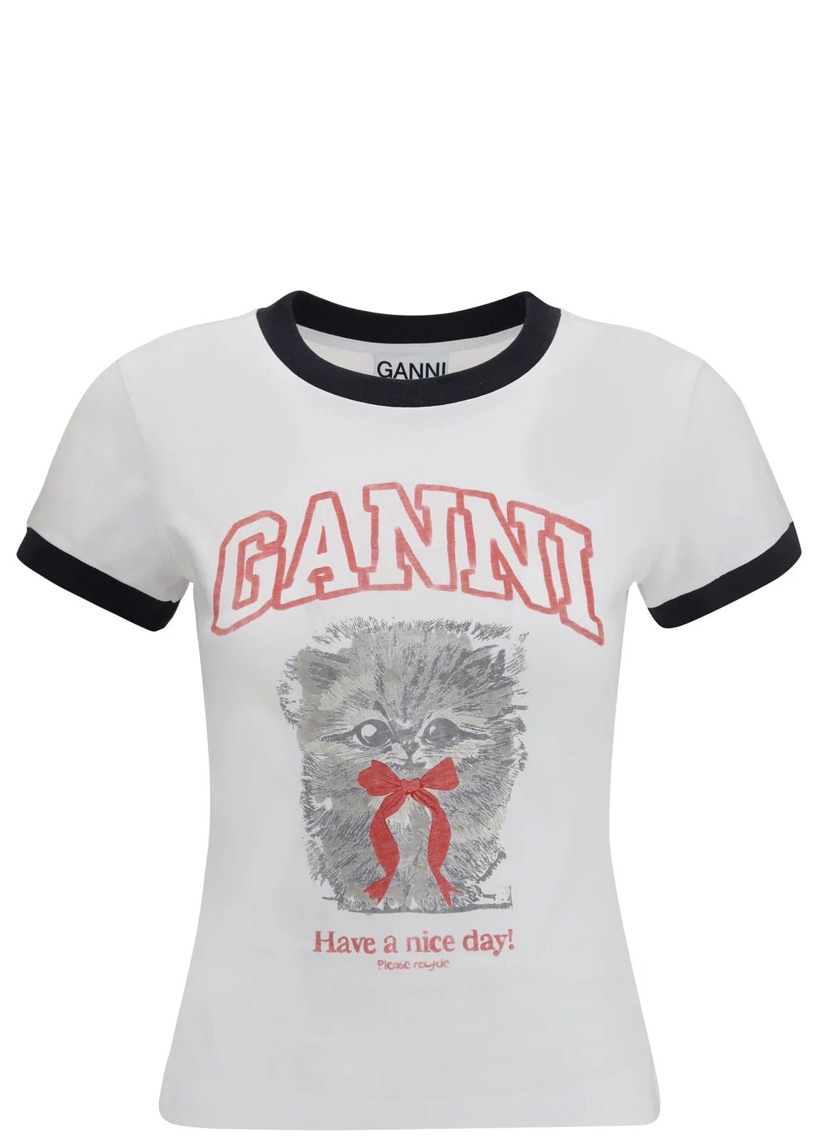 GANNI | Margot Kitty T | T-Shirts