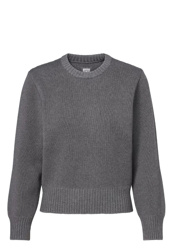 TOTEME | Merino Cotton Crew Knit | Knitwear
