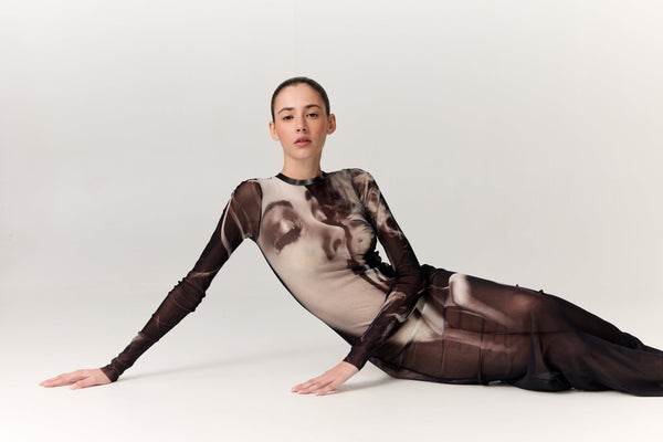 Jean Paul Gaultier | Mesh Long Dress | Dresses