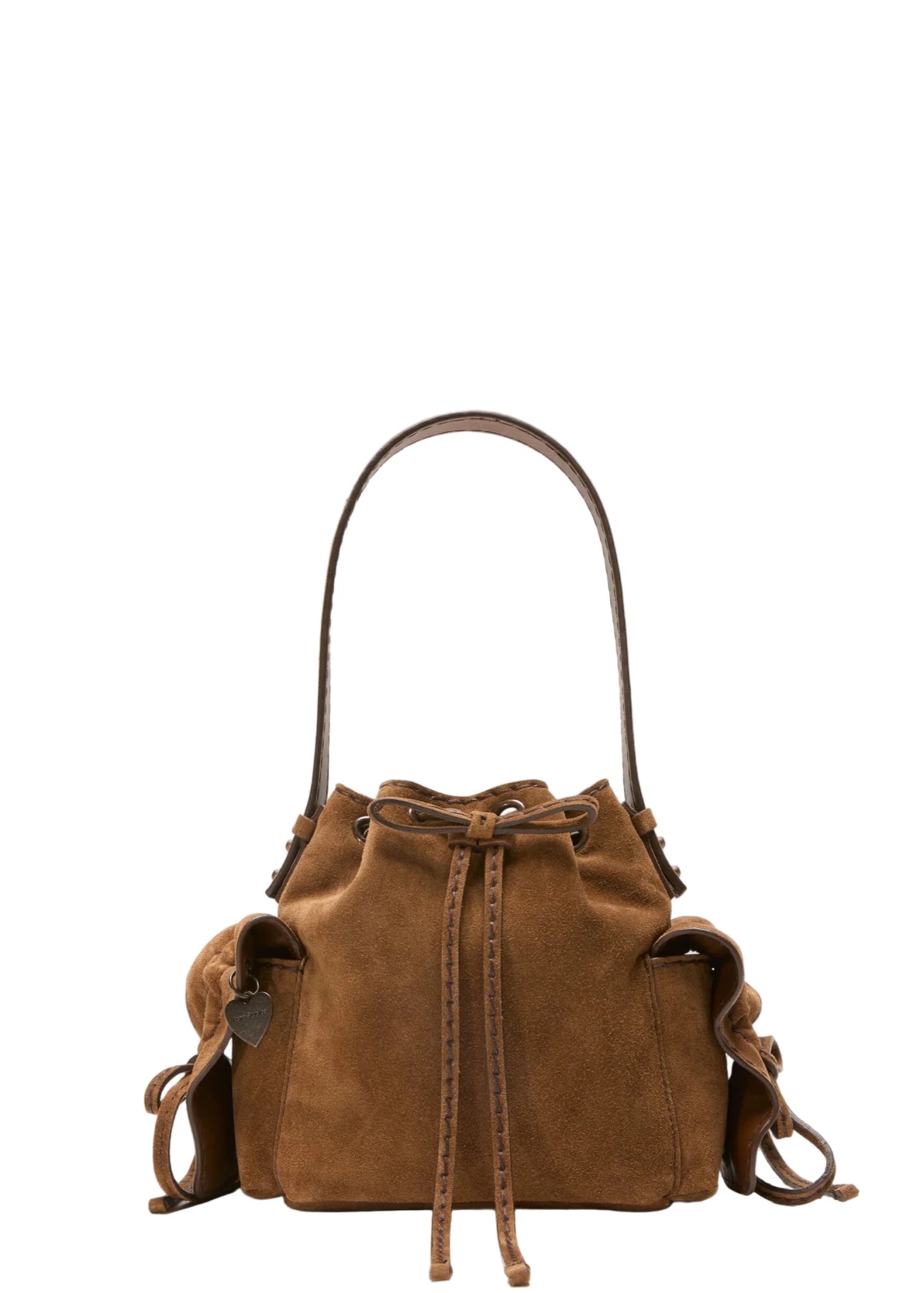 ACNE STUDIOS | Multipocket Mini Bucket Suede | Handbags