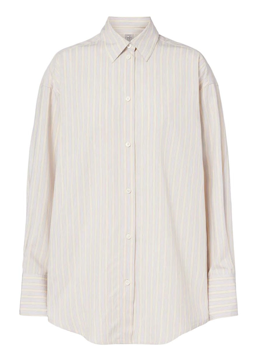 TOTEME | Oversized Striped Shirt | Tops