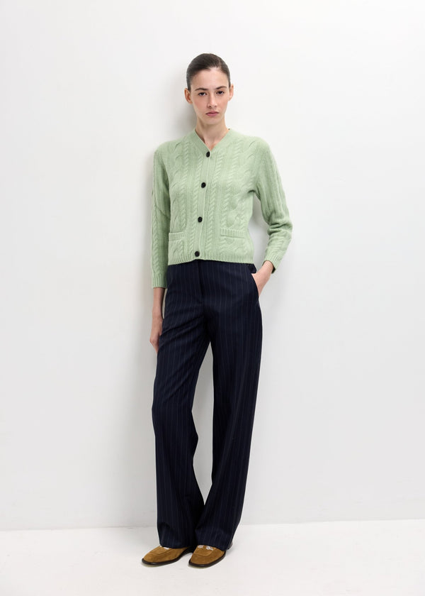 ACNE STUDIOS | Pinstripe Wool Suit Trousers | Pants