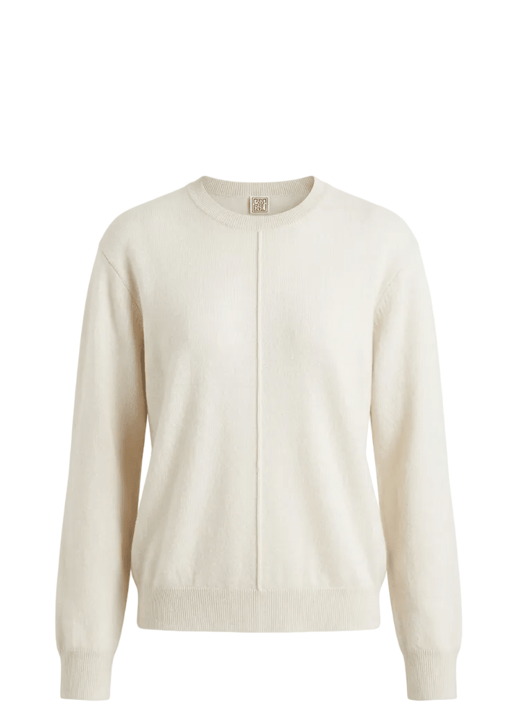 TOTEME | Pintucked Sweater | Knitwear