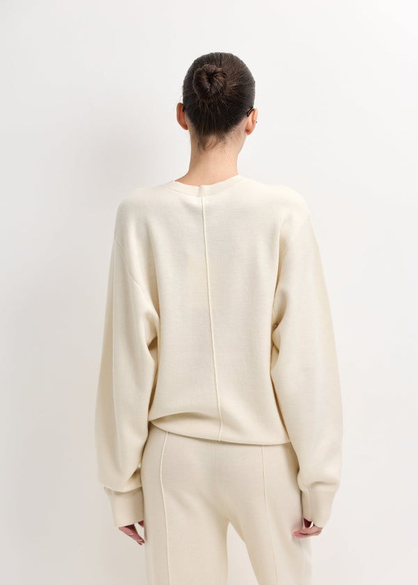 TOTEME | Pintucked Sweater | Knitwear