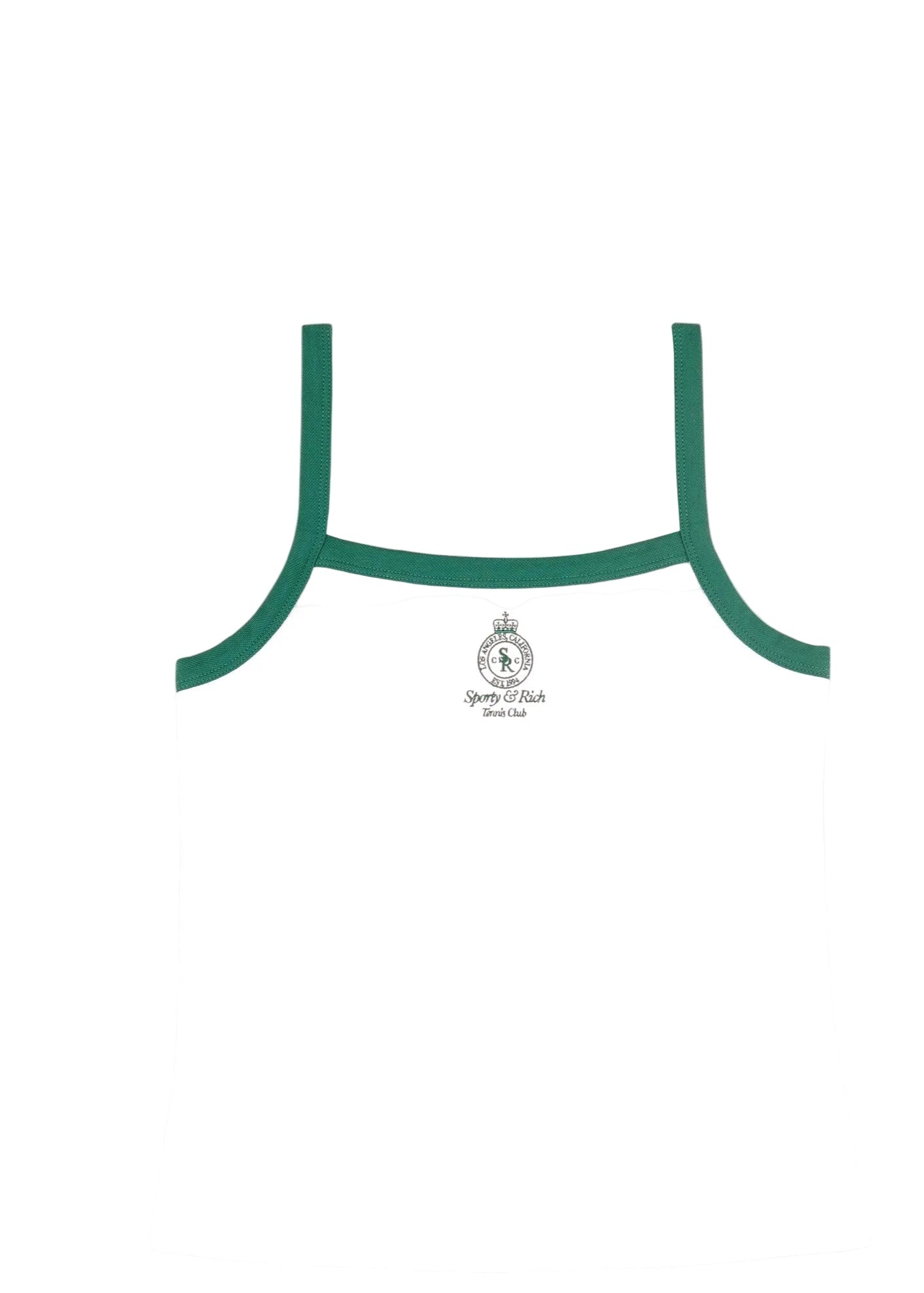 SPORTY & RICH | Pique Tank | Tops