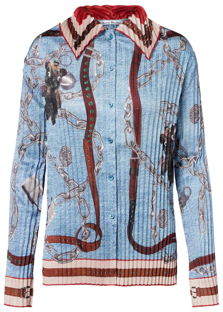 ACNE STUDIOS | Pleated Button - Up | Tops