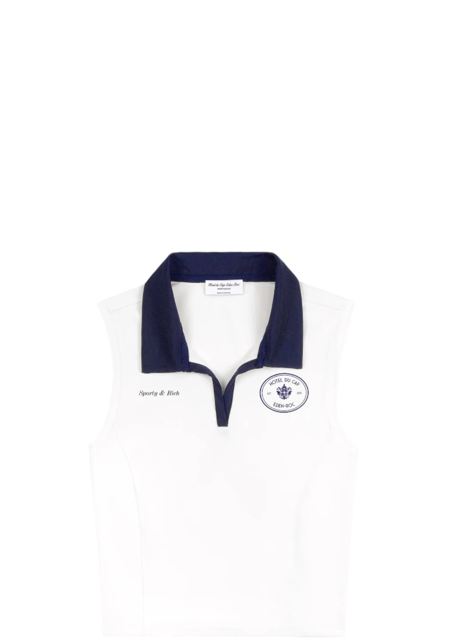 SPORTY & RICH | Polo Vest | Tops
