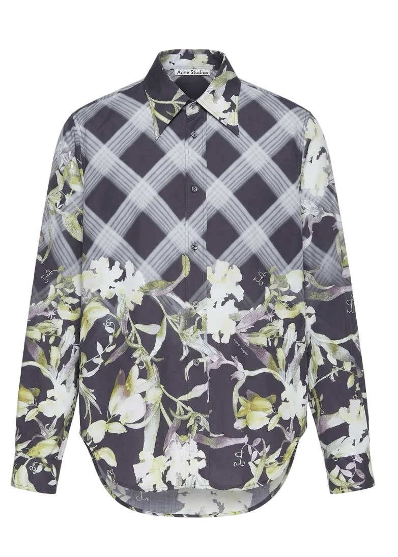 ACNE STUDIOS | Printed Button - Up Shirt | Tops