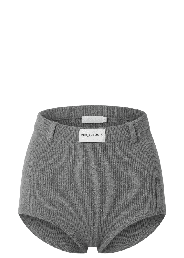 DES PHEMMES | Rib Culottes | Pants