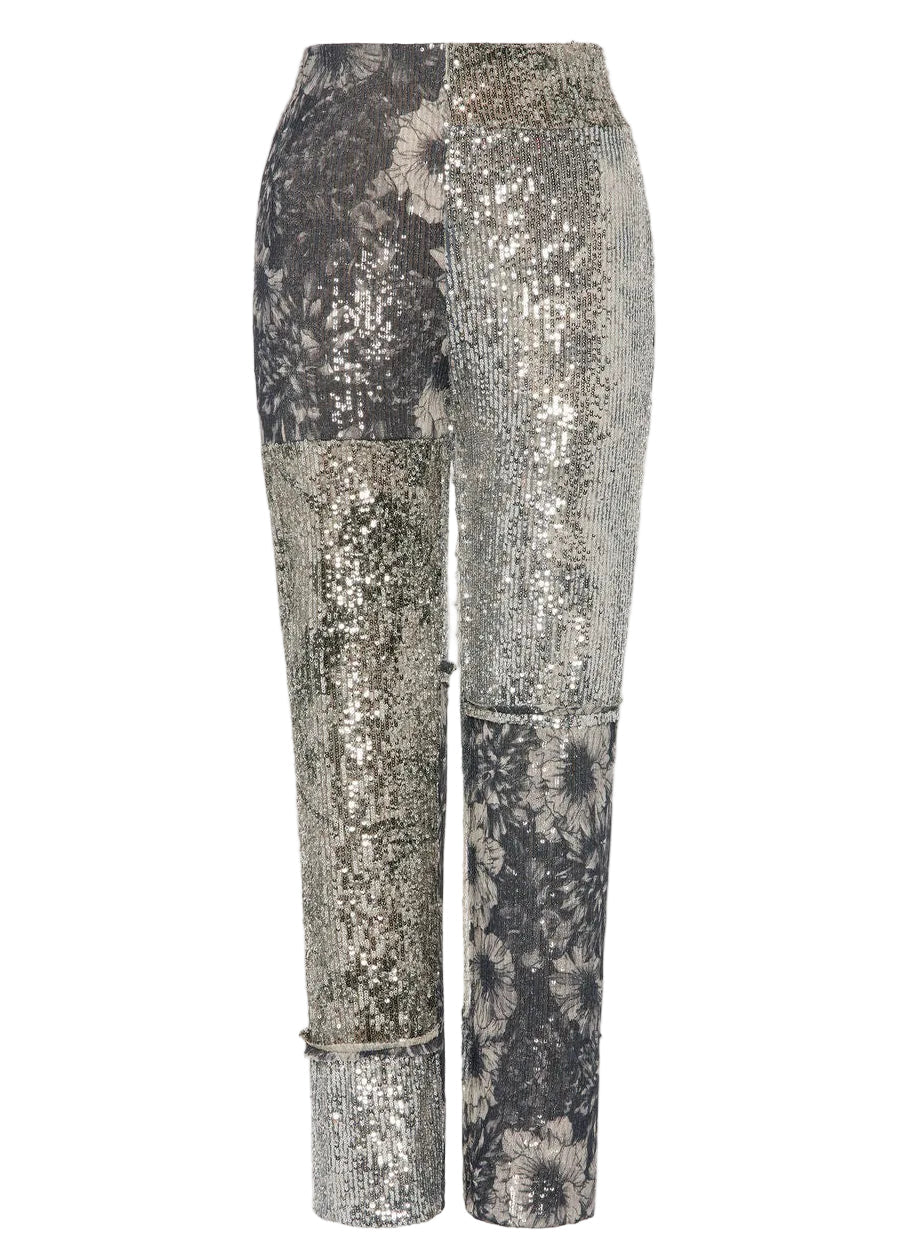 MAISON MARGIELA | Sequin Patchwork Trousers | Pants