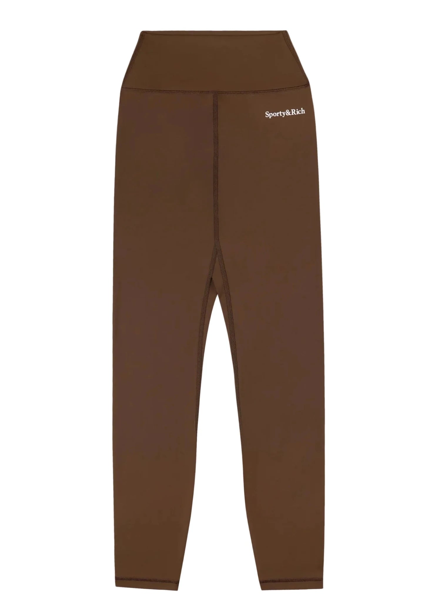 SPORTY & RICH | Serif Logo Legging | Pants