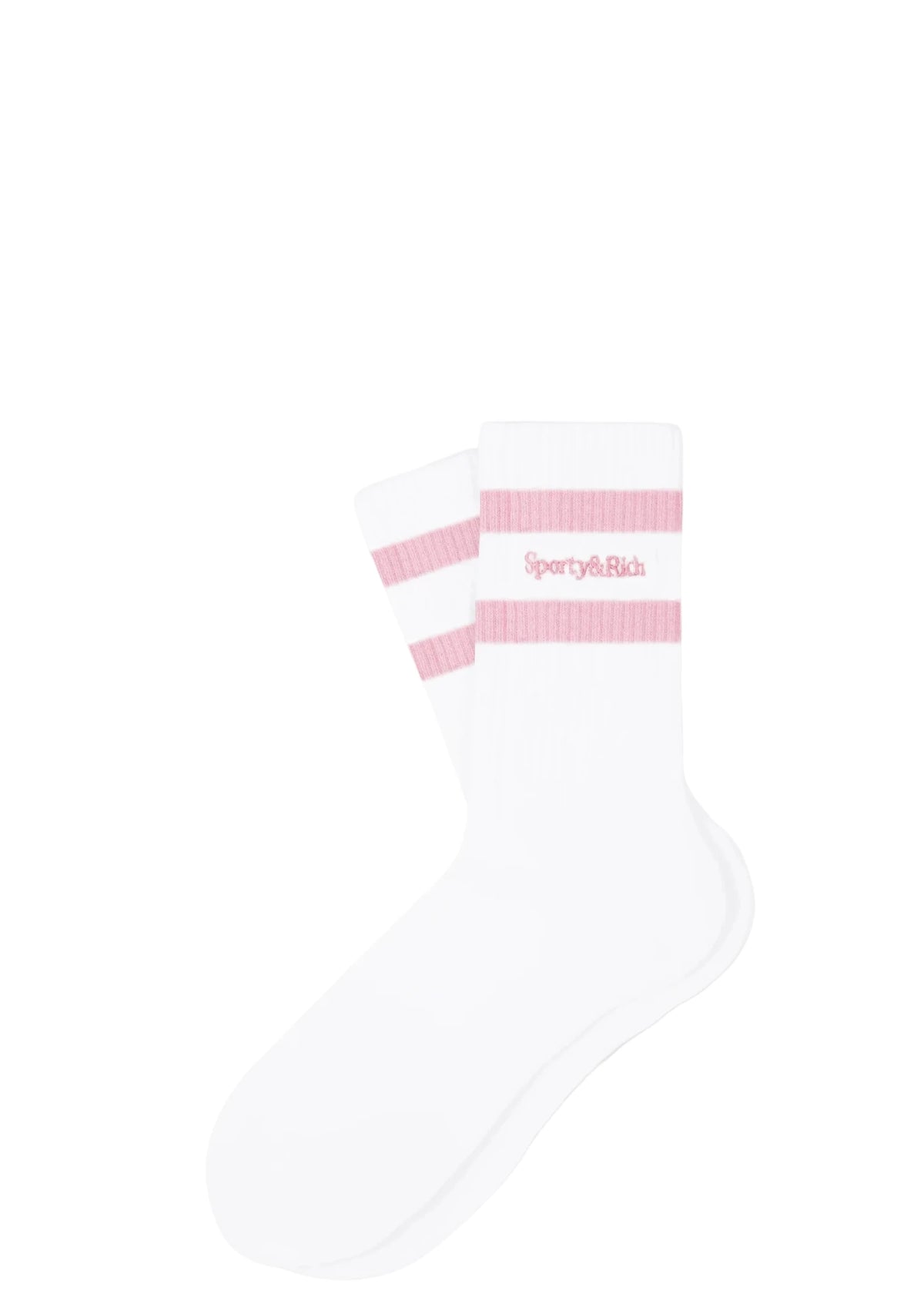 SPORTY & RICH | Serif Logo Socks | Accessories