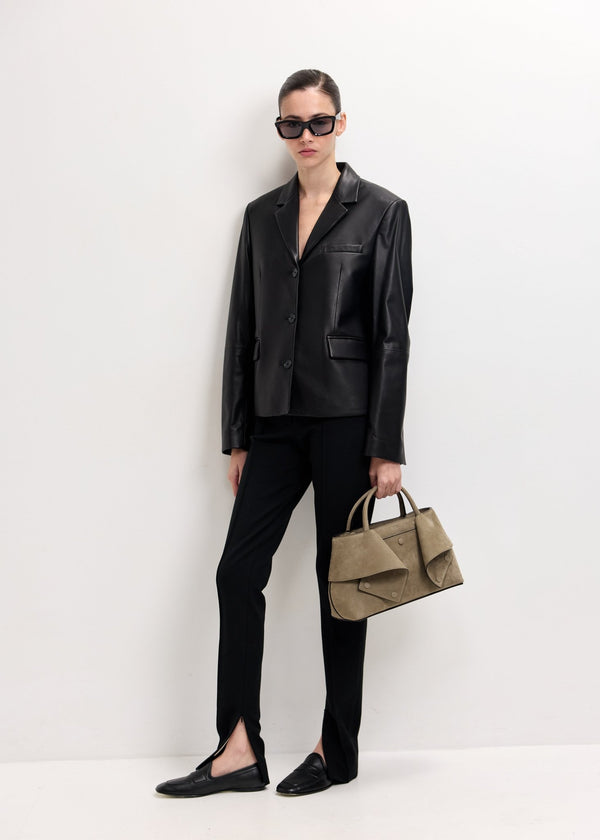TOTEME | Short Leather Blazer | Jackets & Blazers