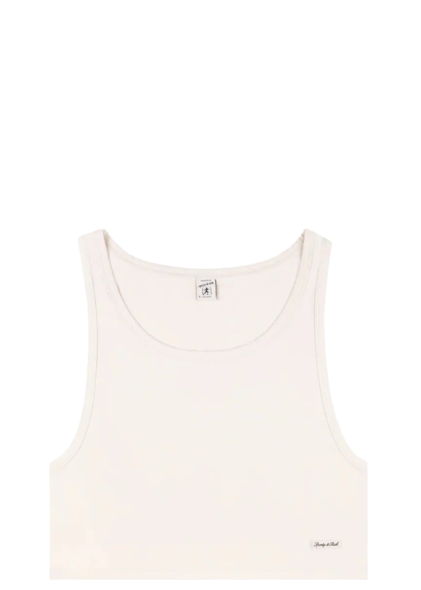 SPORTY & RICH | Signature Logo Lounge Tank | Tops