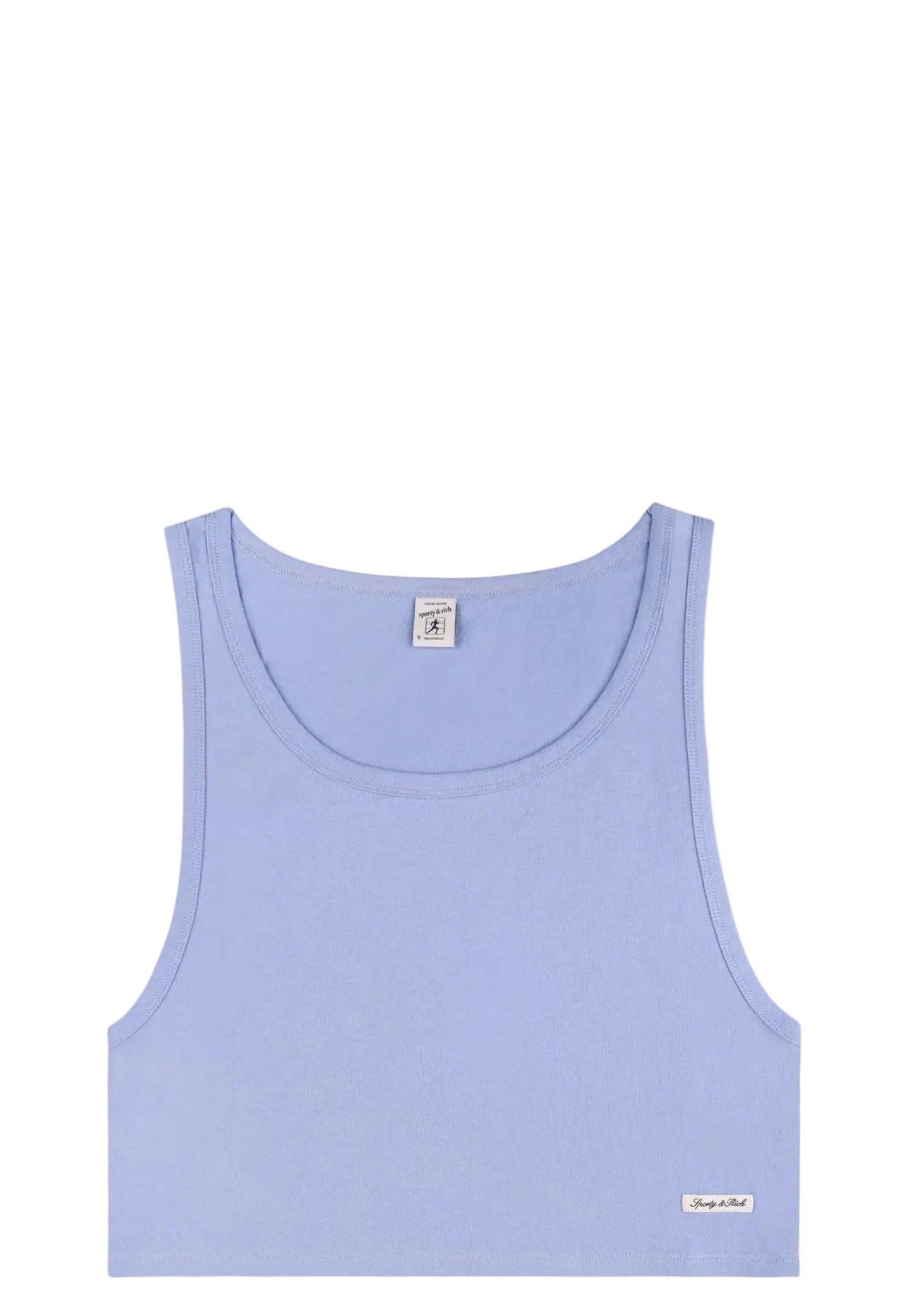 SPORTY & RICH | Signature Logo Lounge Tank | Tops