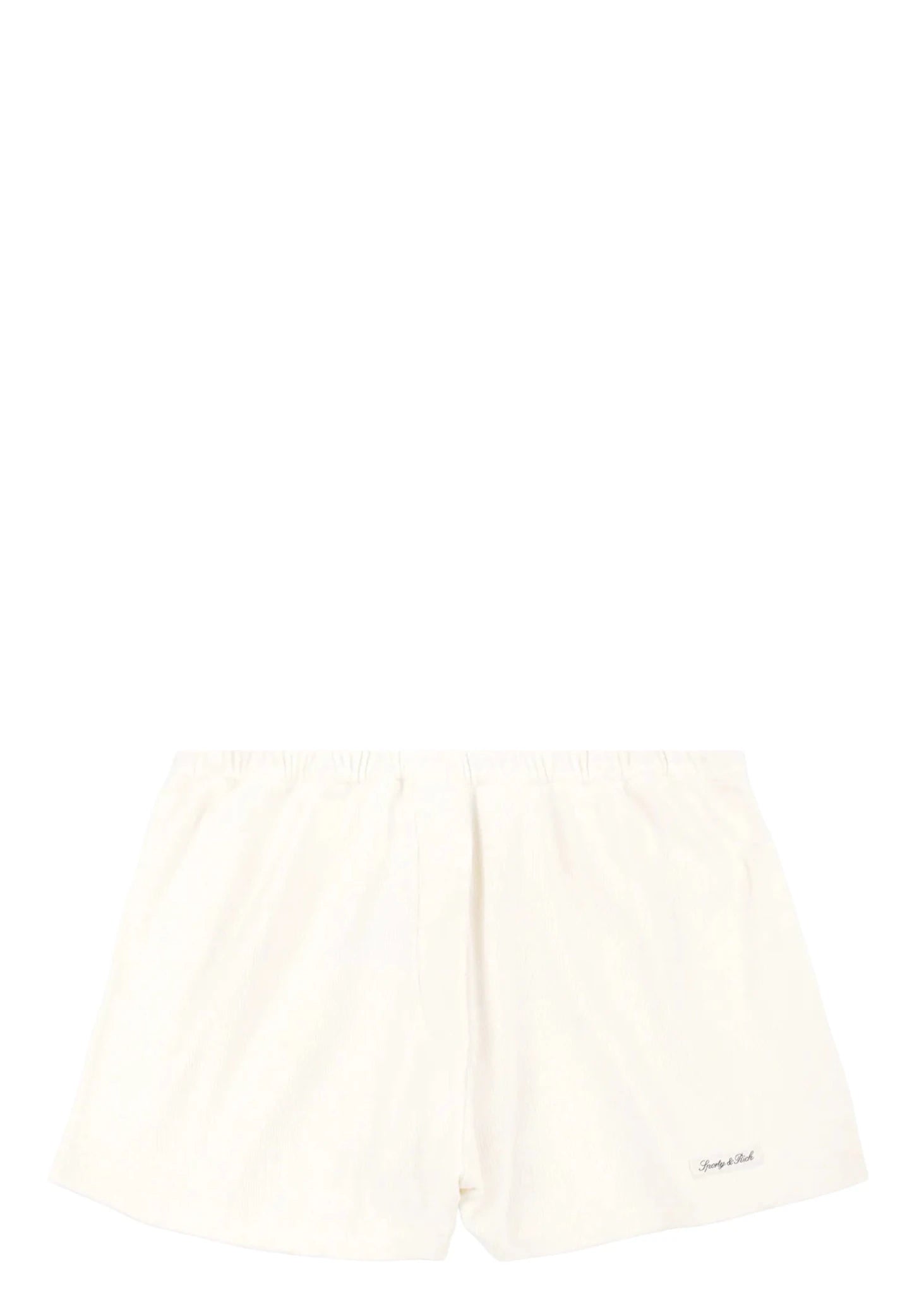 SPORTY & RICH | Signature Logo Ribbed House Short | Pants