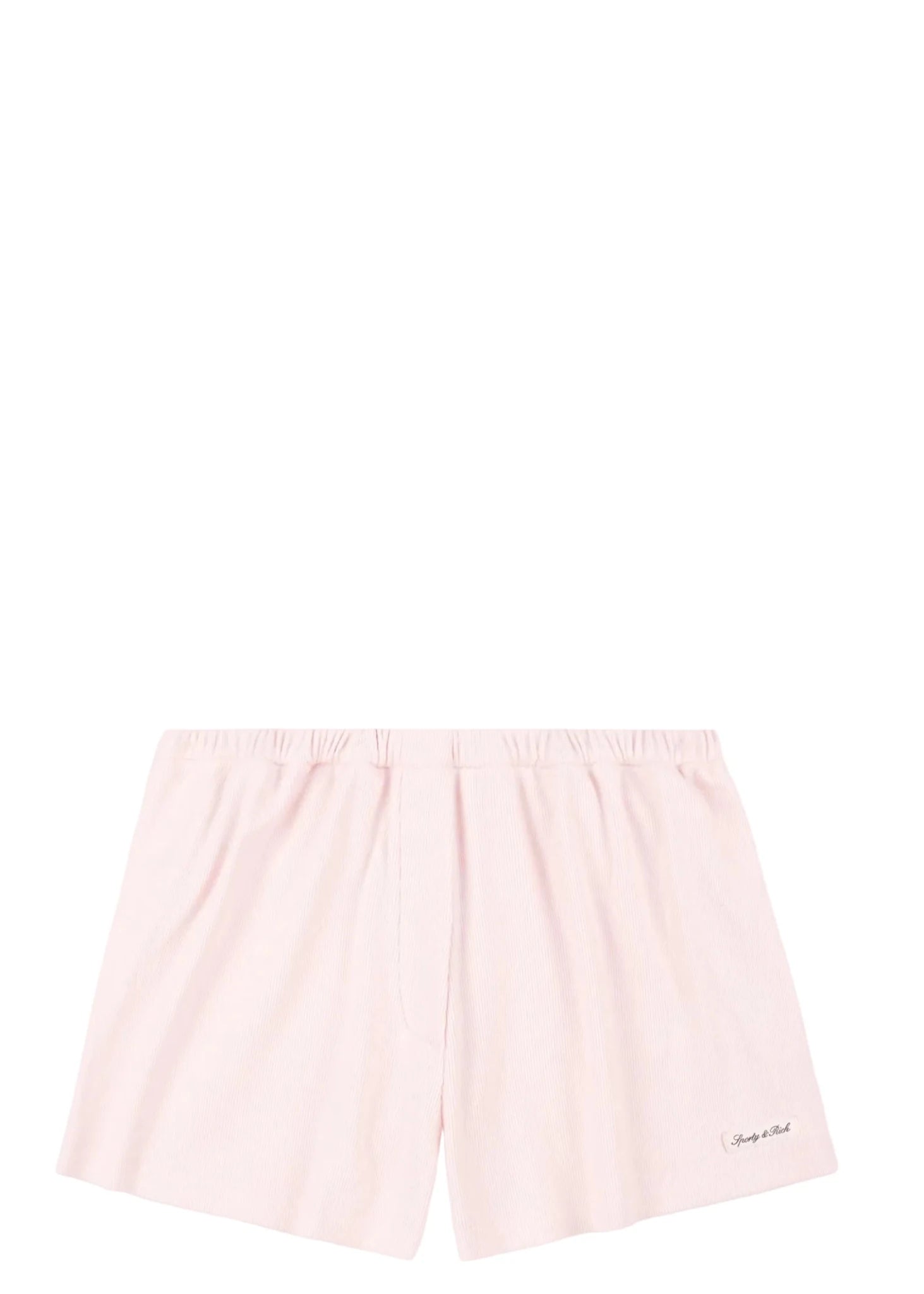 SPORTY & RICH | Signature Logo Ribbed House Short | Pants