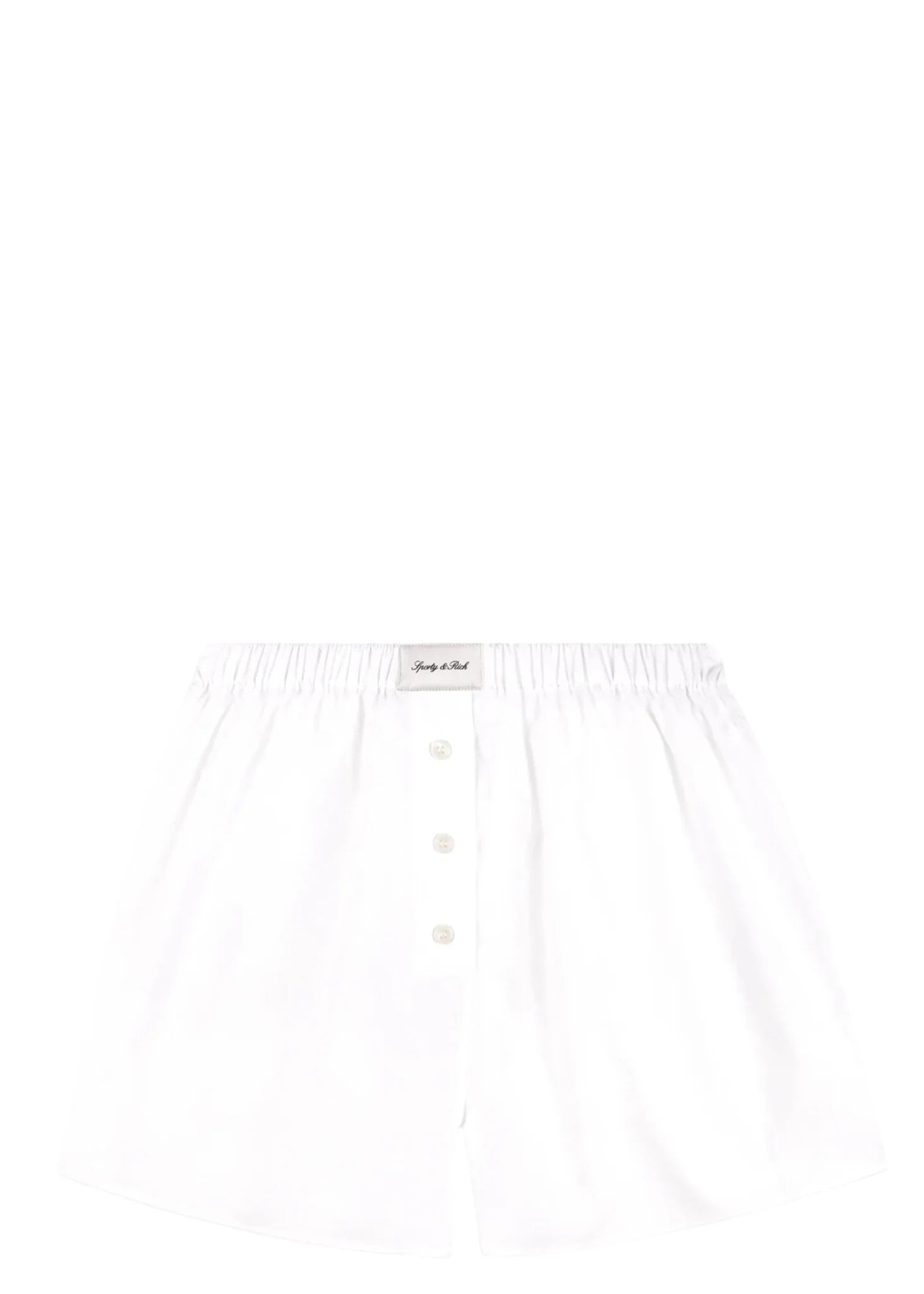 SPORTY & RICH | Signature Logo Ring Short | Pants