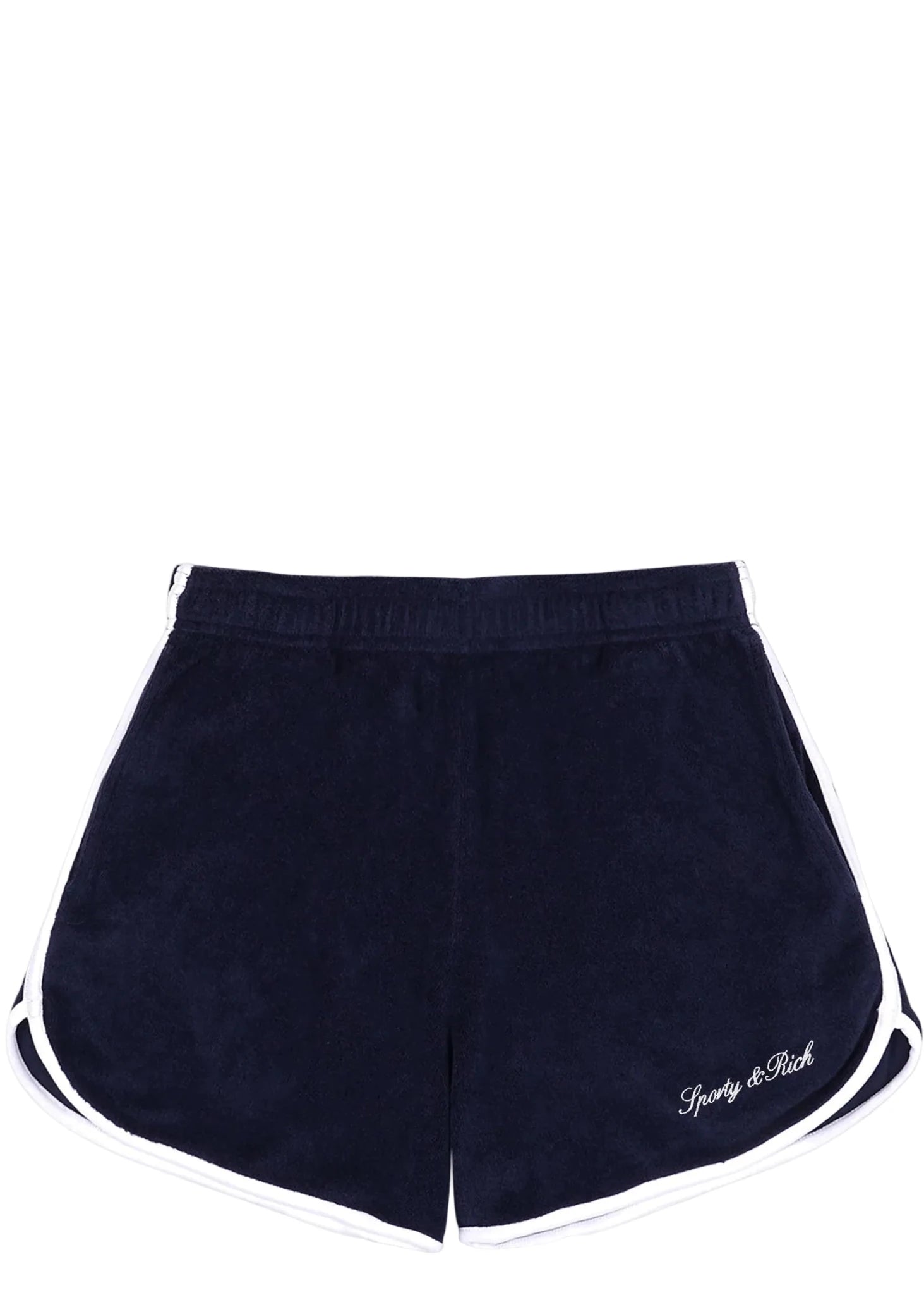 SPORTY & RICH | Signature Logo Terry Short | SS26