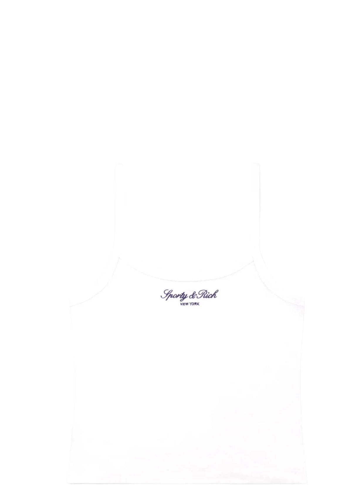 SPORTY & RICH | Signature NY Box Tank | Tops