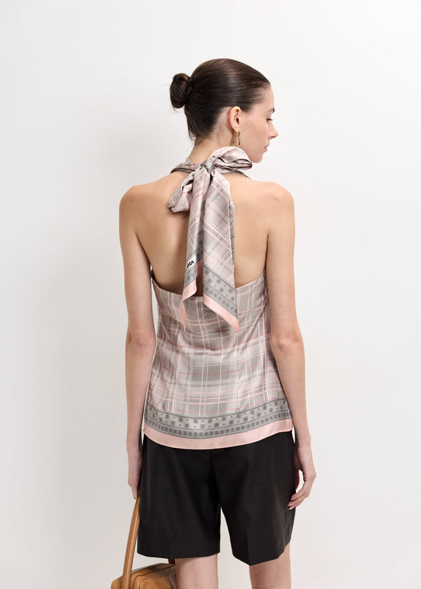 ACNE STUDIOS | Silk Blouse With Scarf | Tops