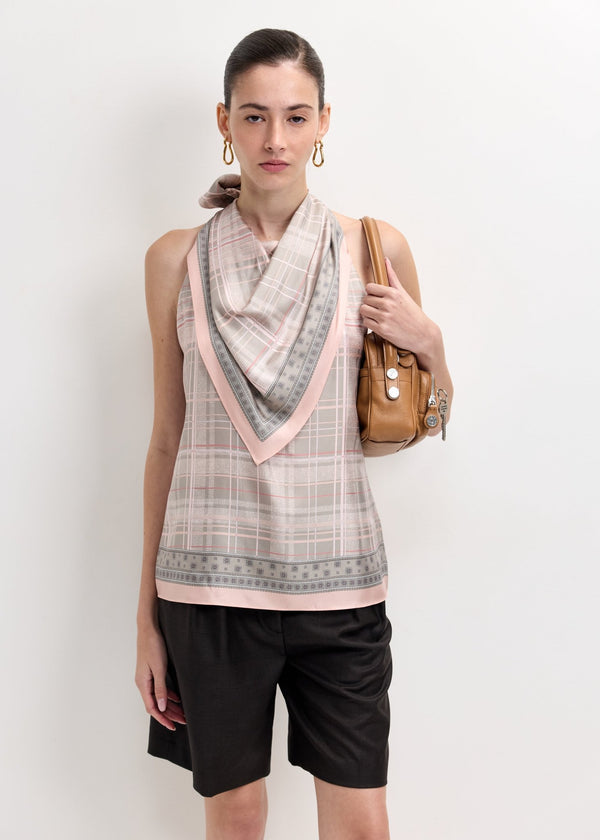 ACNE STUDIOS | Silk Blouse With Scarf | Tops