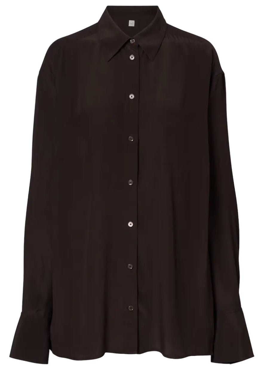 TOTEME | Silk Crepe Shirt | Tops
