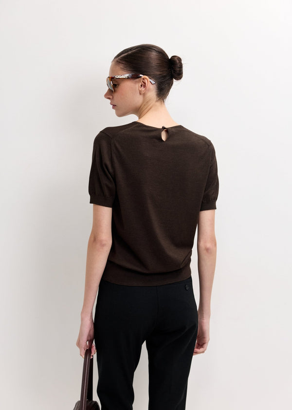 ACNE STUDIOS | Silk Knit Top | Knitwear