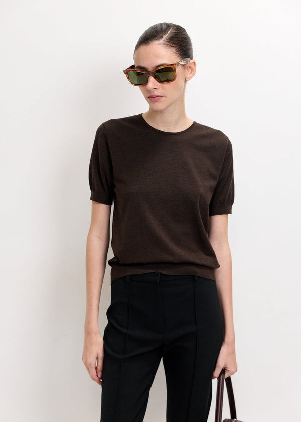 ACNE STUDIOS | Silk Knit Top | Knitwear