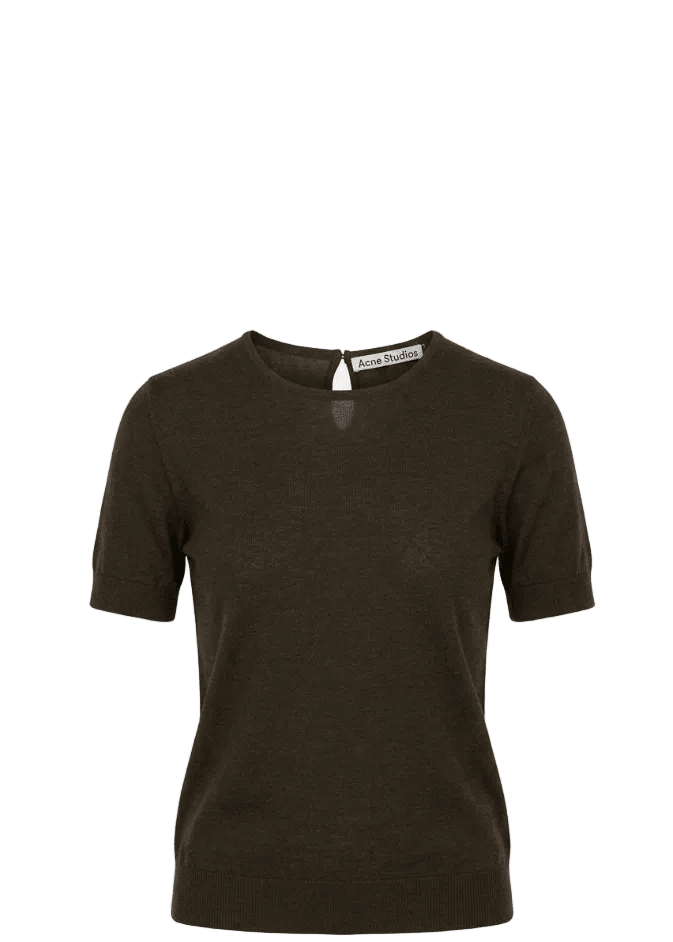 ACNE STUDIOS | Silk Knit Top | Knitwear