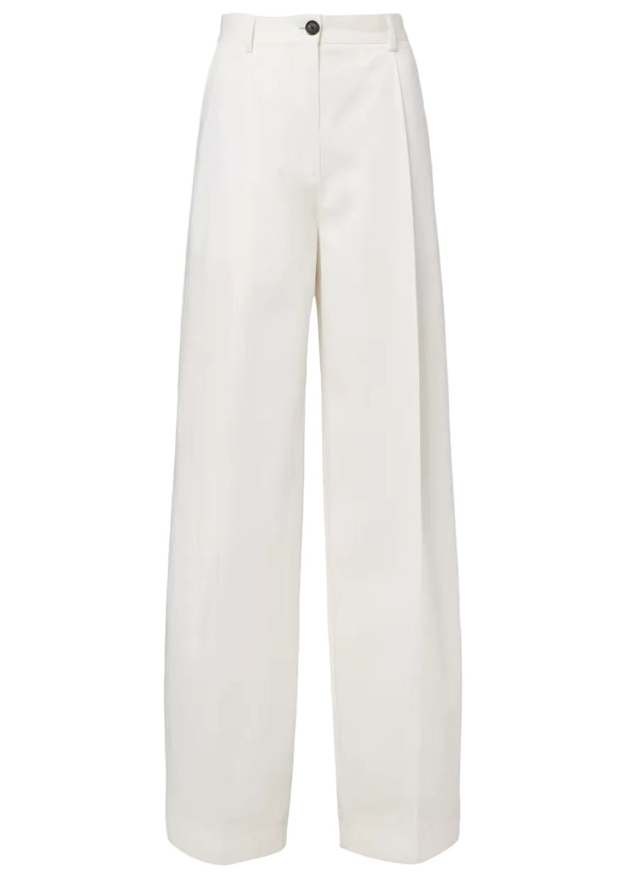 TOTEME | Single pleat cotton trousers | Pants