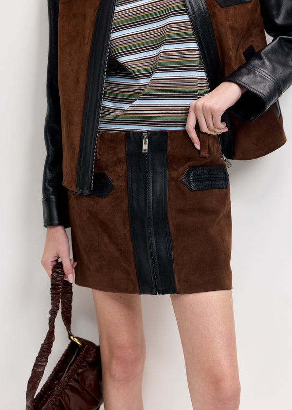 MARNI | Smooth Leather Miniskirt | Skirts