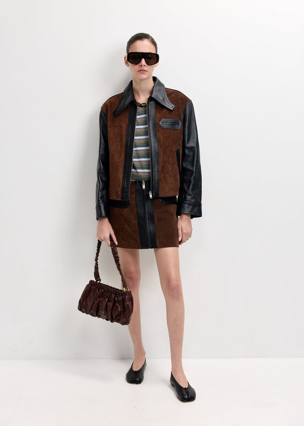 MARNI | Smooth Leather Miniskirt | Skirts