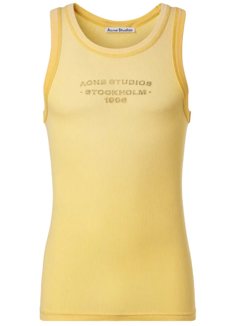 ACNE STUDIOS | Sprayed Logo Tank Top | Tops