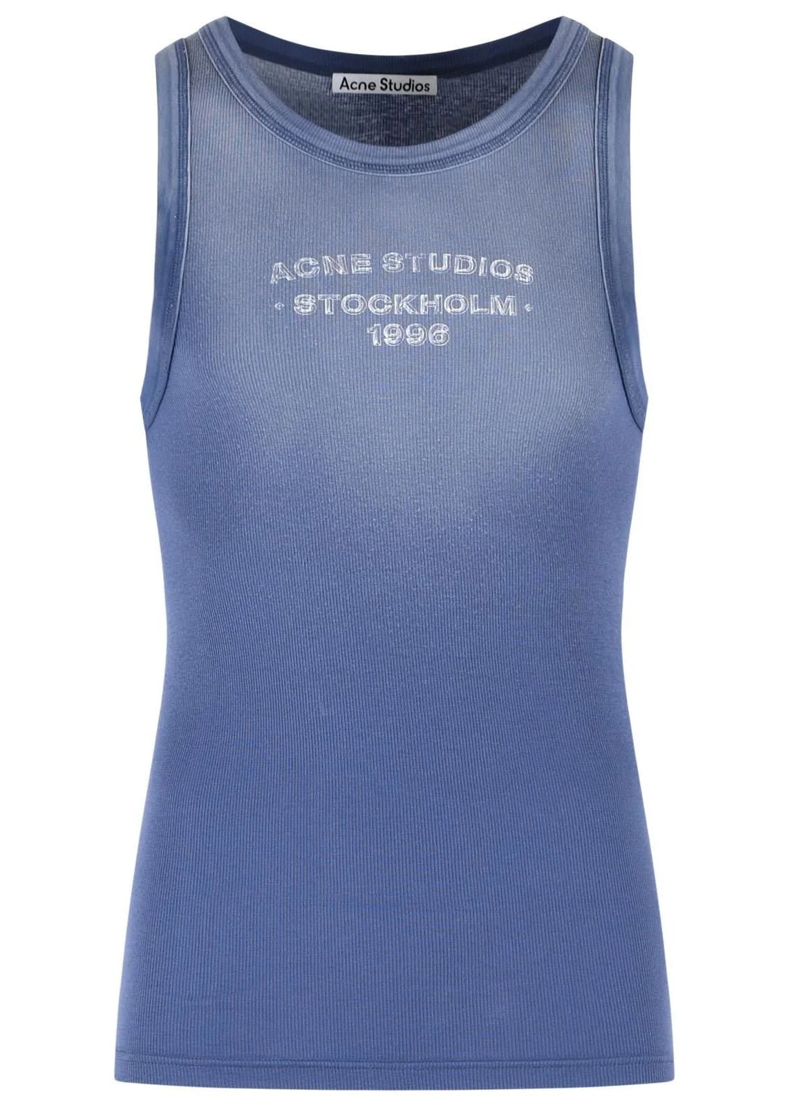 ACNE STUDIOS | Sprayed Logo Tank Top | Tops