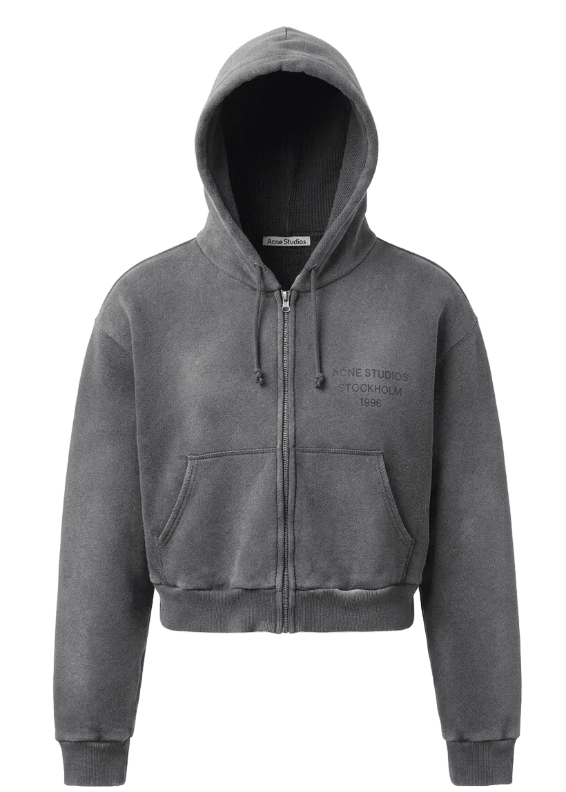 ACNE STUDIOS | Sprayed zip hoodie | Sweatshirts