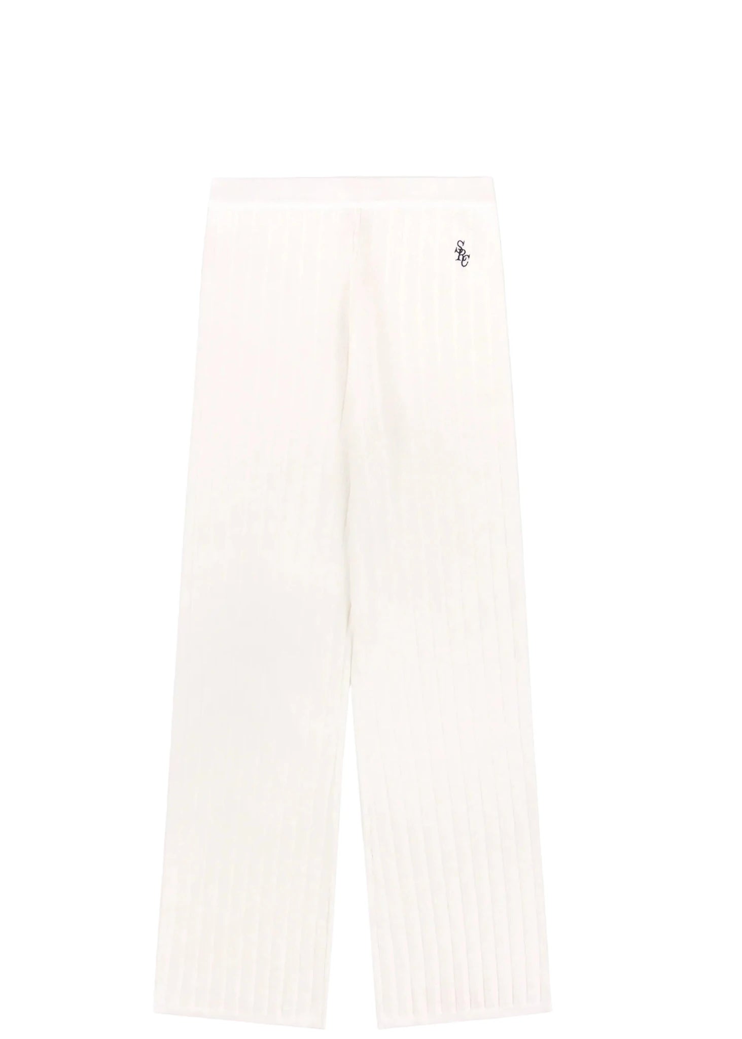 SPORTY & RICH | SRC Ribbed Trousers | Pants