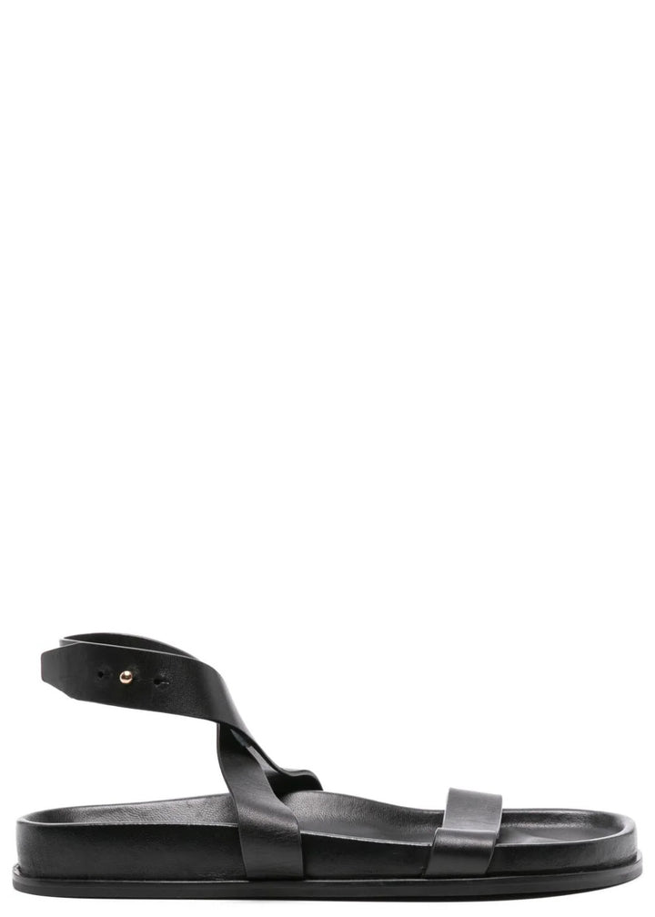 The Leather Chunky Sandal