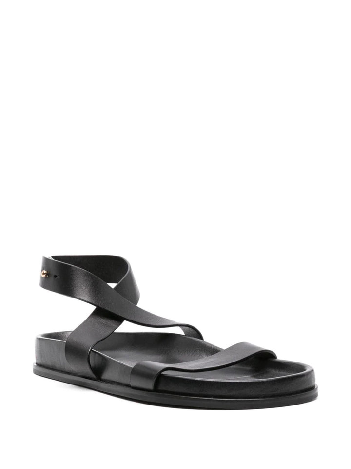 The Leather Chunky Sandal